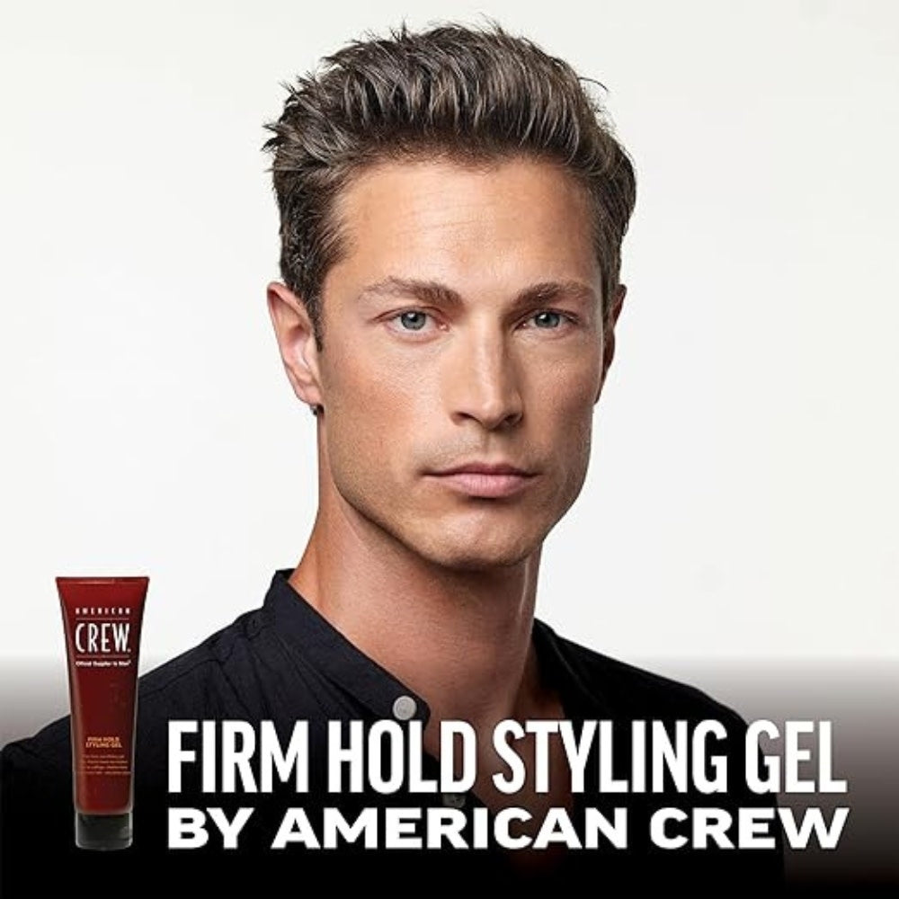 American Crew - Gel coiffant "Firm Hold Styling Gel" - Tenue forte brillance élevé