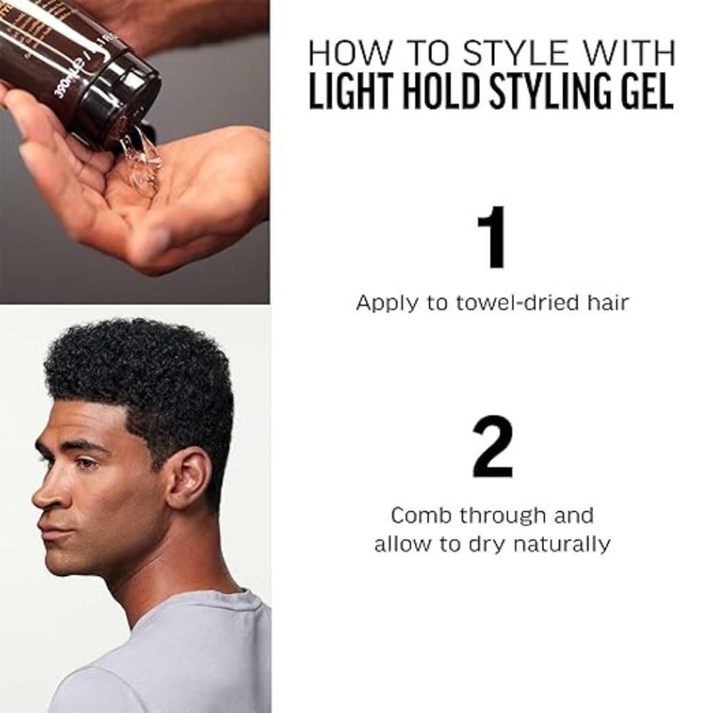 Gel coiffant "Light Hold Gel" - Tenue souple