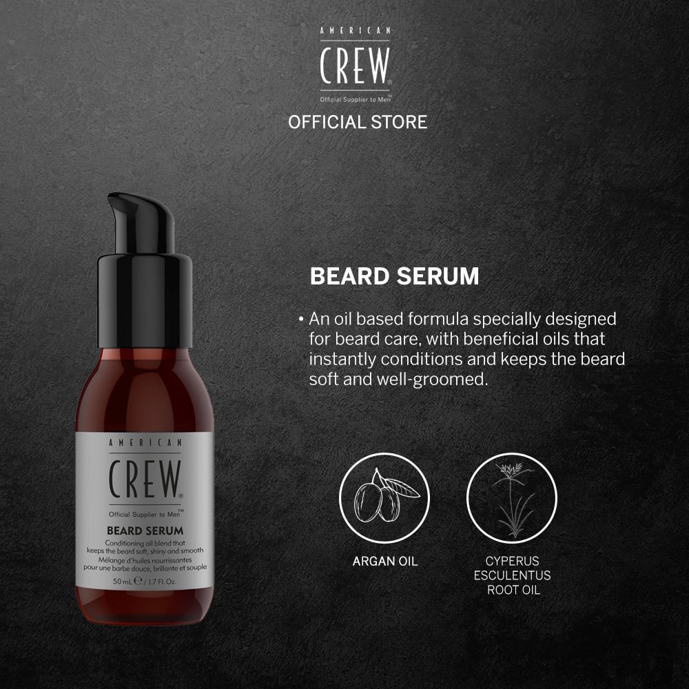 Huile à barbe mélange nourrissant "Beard Serum" - Pour une barbe douce, brillante et souple (50ml/1.7oz)