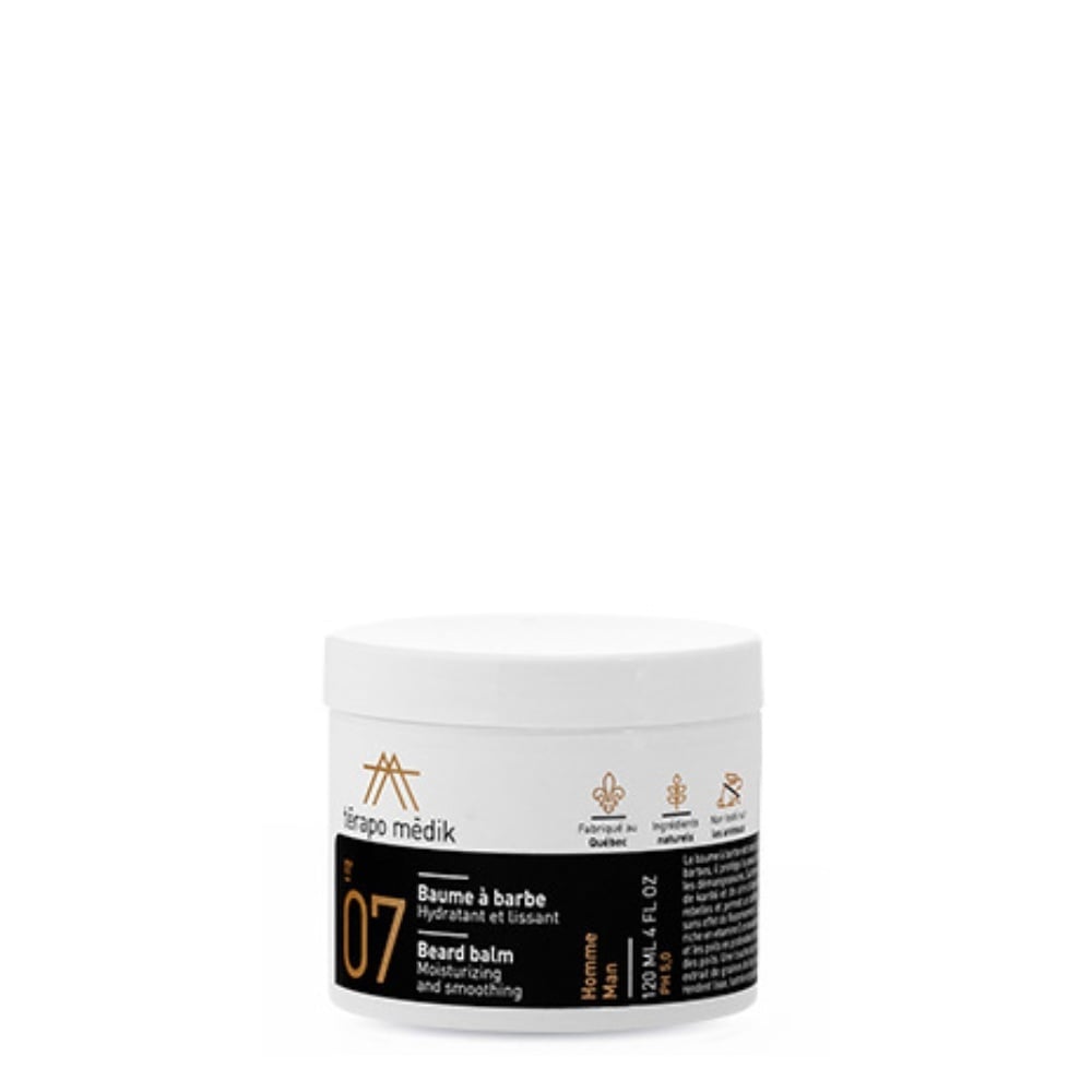 Baume à barbe hydratant et lissant "Homme N.07" (120ml/4.0oz)