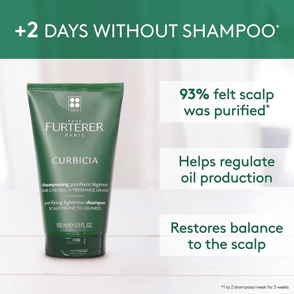 Shampoing purifiant légèreté "Curbicia" - Pour cuir chevelu à tendance grasse