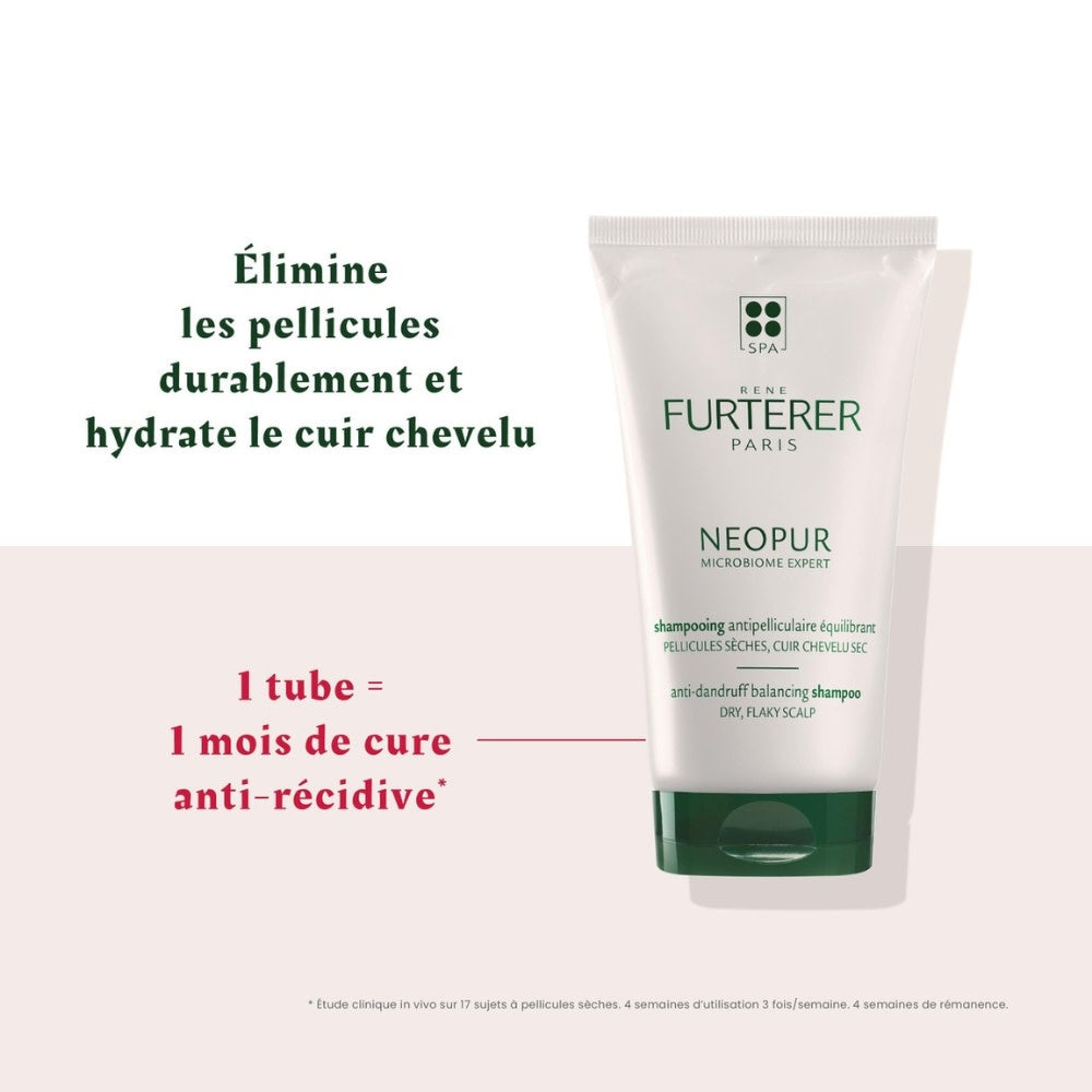 Shampoing antipelliculaire "Neopur" pellicules sèches