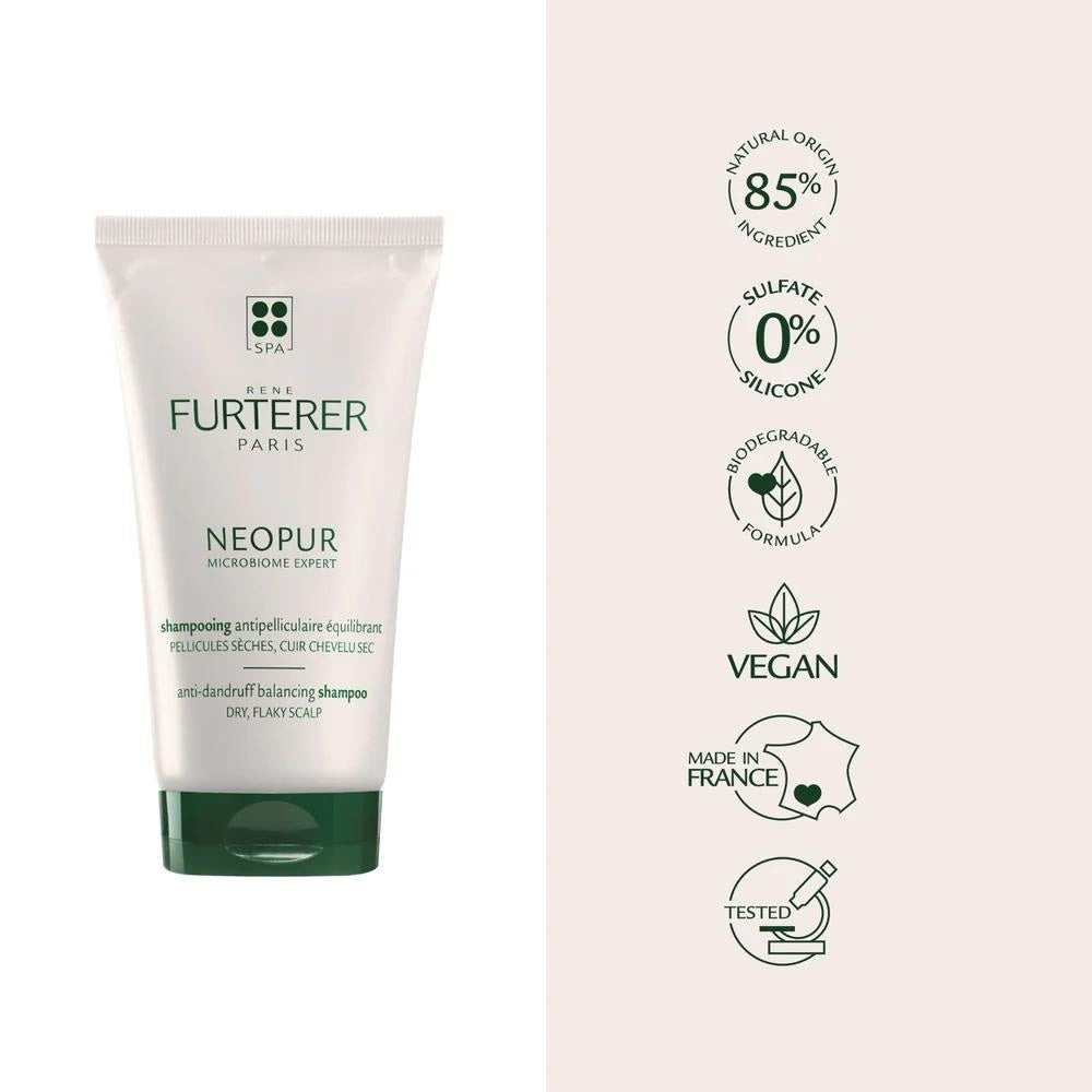 Shampoing antipelliculaire "Neopur" pellicules sèches