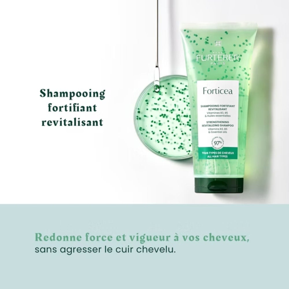 René Furterer - Shampoing fortifiant revitalisant "Forticea" aux huiles essentielles - Pour tous type de cheveux