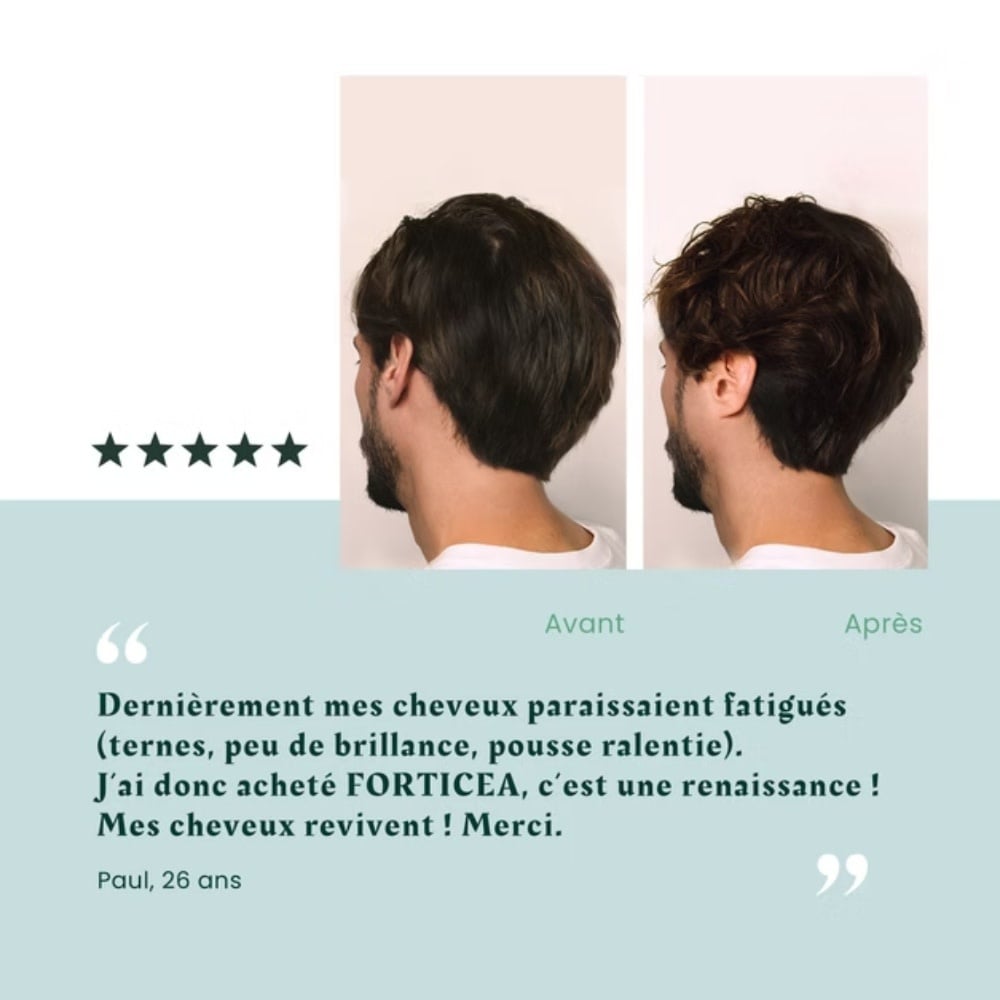 René Furterer - Shampoing fortifiant revitalisant "Forticea" aux huiles essentielles - Pour tous type de cheveux