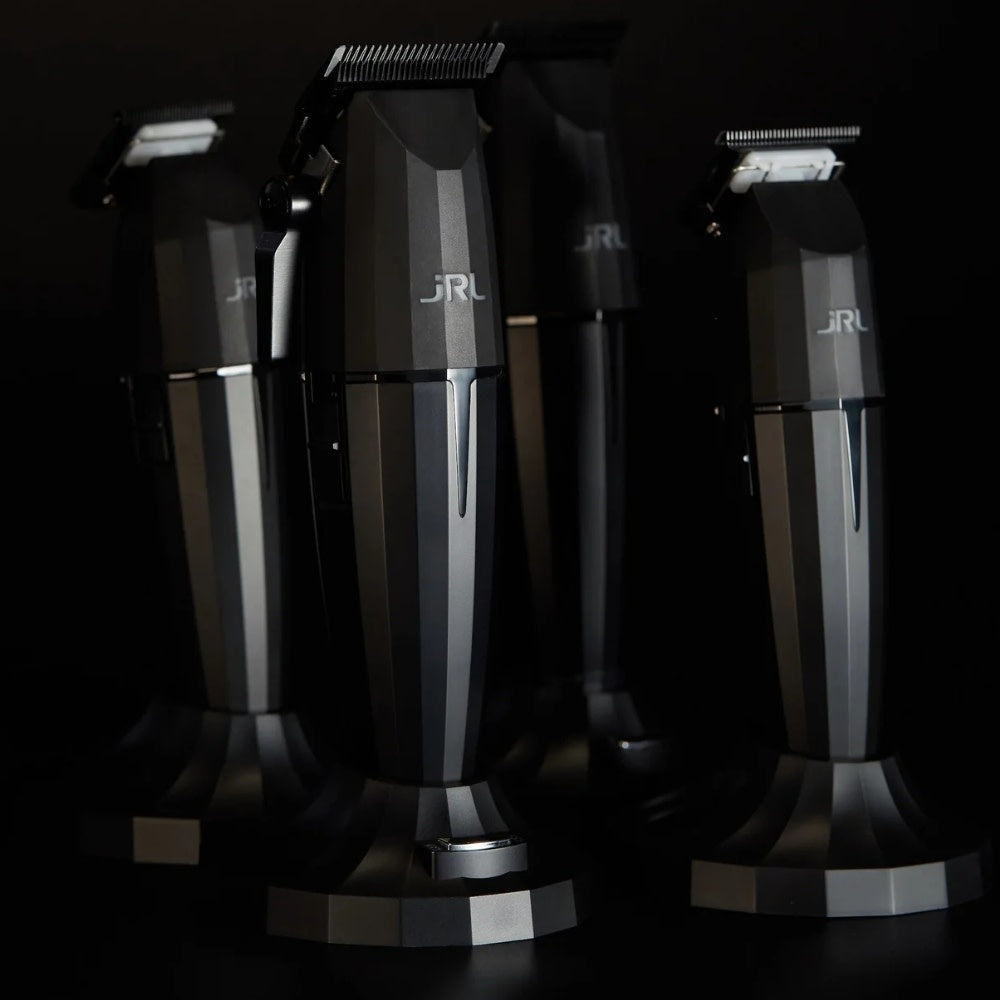 Copy of JRL Professional - Duo ONYX GHOST Tondeuse sans fil avec pile lithium-ion "FF 2020C-B-W" et tondeuse de finition "FF 2020T-B-W" - Blanc