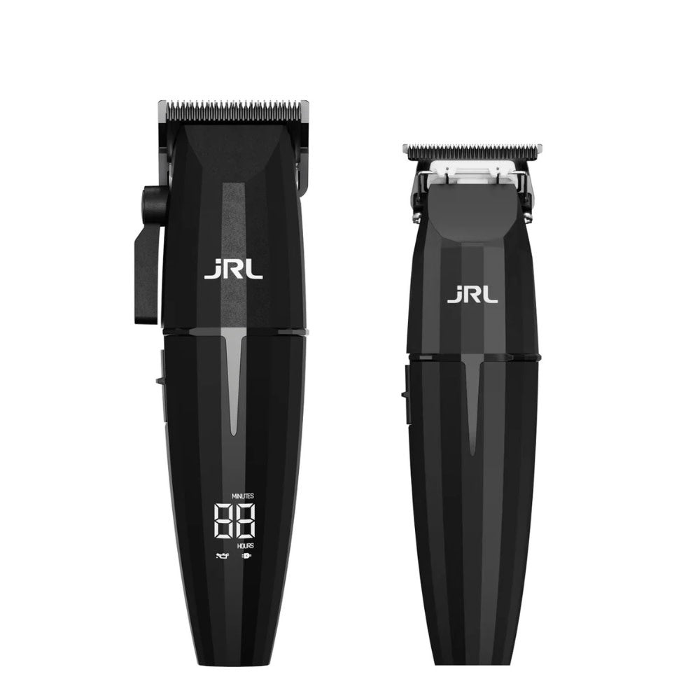 Copy of JRL Professional - Duo ONYX GHOST Tondeuse sans fil avec pile lithium-ion "FF 2020C-B-W" et tondeuse de finition "FF 2020T-B-W" - Blanc