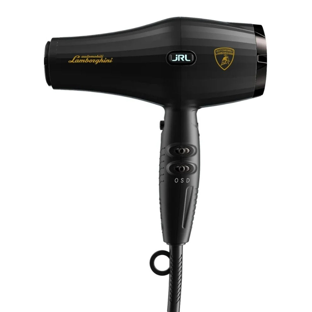 X Lamborghini - Forte PRO Lite Powerful Ultra-Light Hair Dryer - 1850 Watts - Black