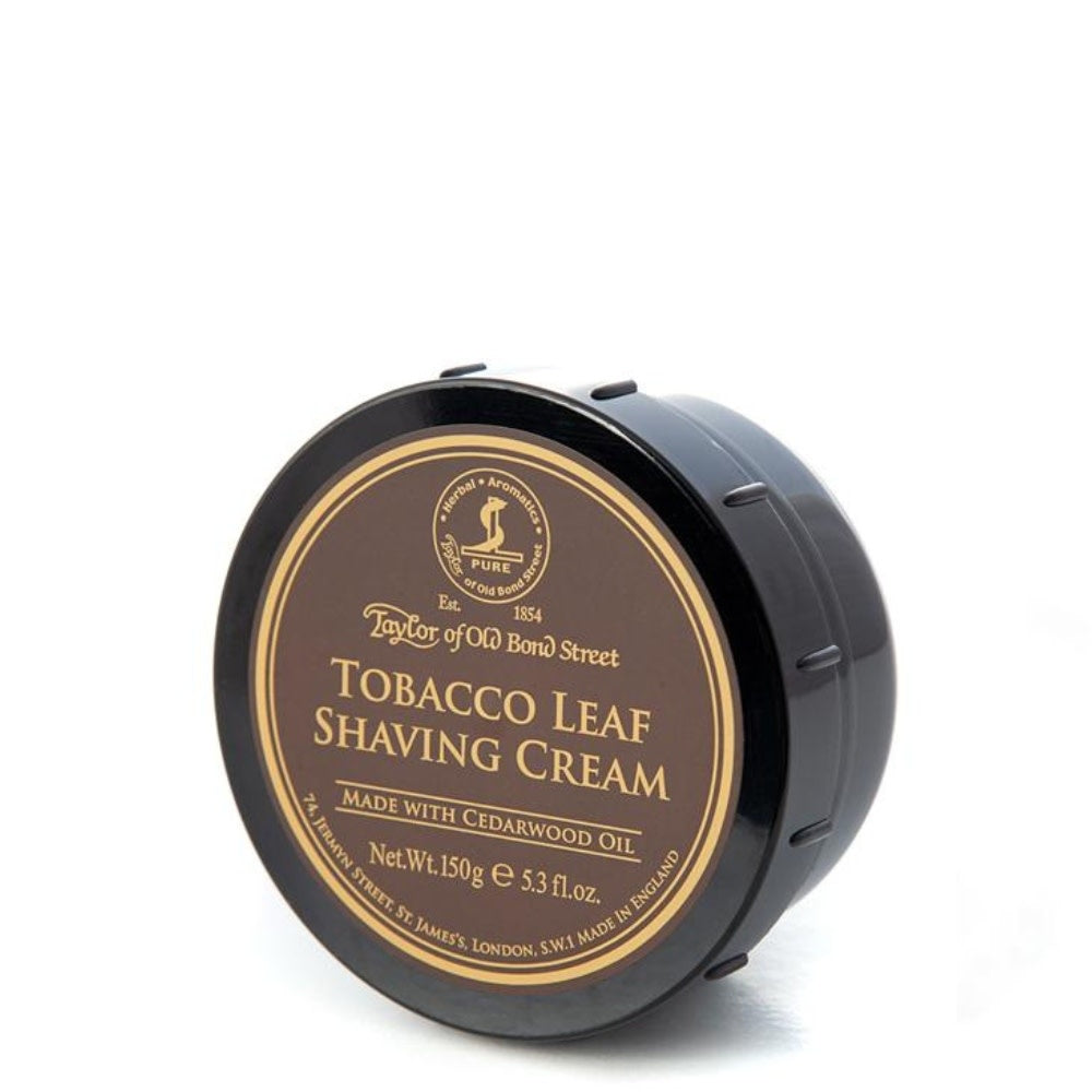 Crème à raser en bol - Feuille de tabac (150g/5.3oz)