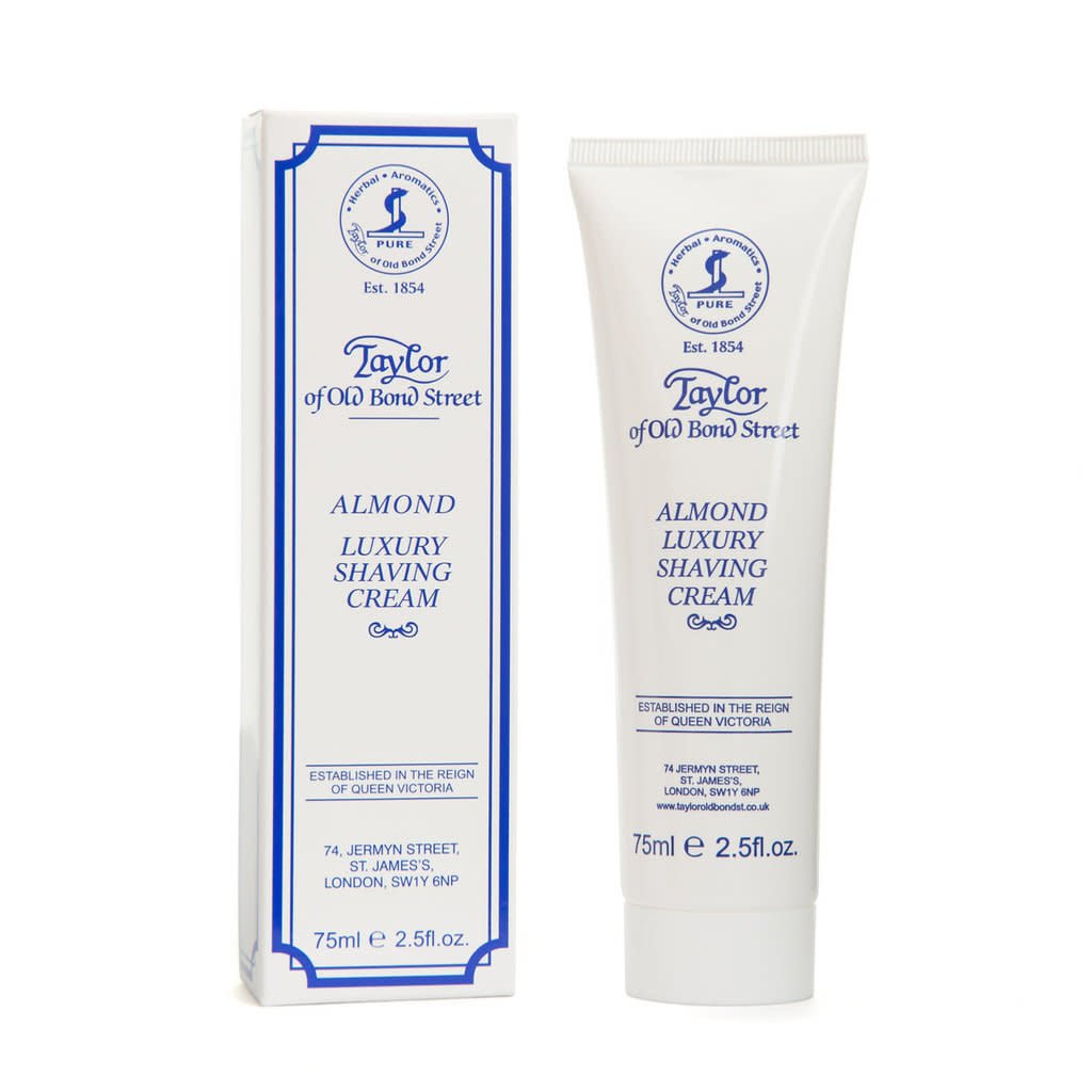 Crème à raser en tube - Amande (75ml/2.5oz)