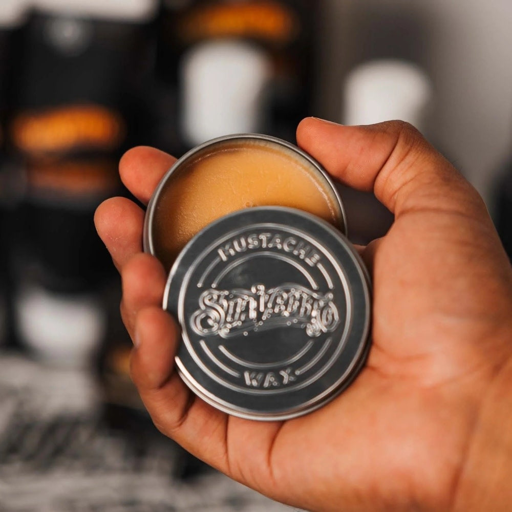 Cire à moustache "Mustache Wax" - Whiskey Bar (43g/1.5oz)