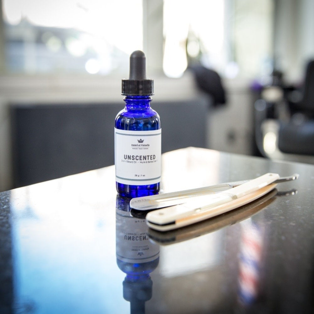 Unscented 3 in 1 Beard Oil (28g/1.0oz)