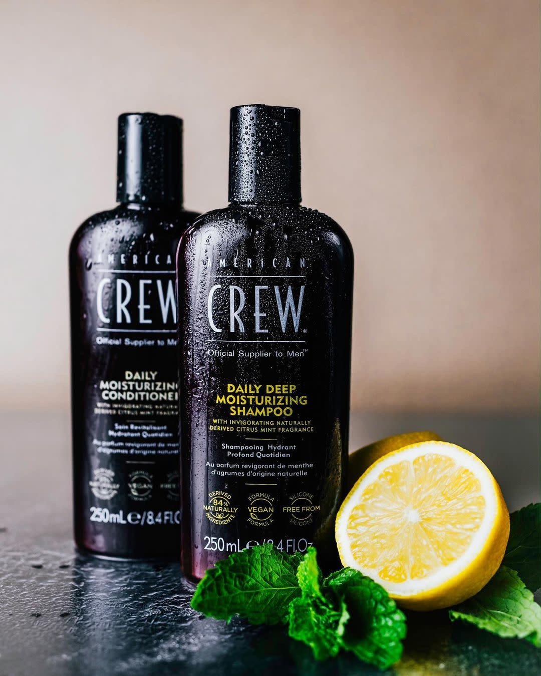 American Crew - Shampoing hydratant en profondeur "Daily Deep Moisturizing Shampoo" - Pour cheveux normaux à secs