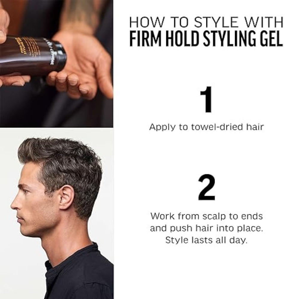 American Crew - Gel coiffant "Firm Hold Styling Gel" - Tenue forte brillance élevé