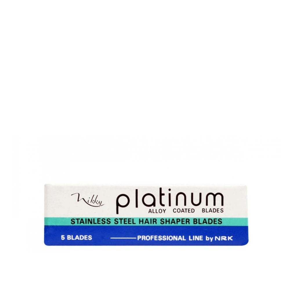 Lames de rasoir "Platinum Hair Shaper Blades" (Paquet de 5)