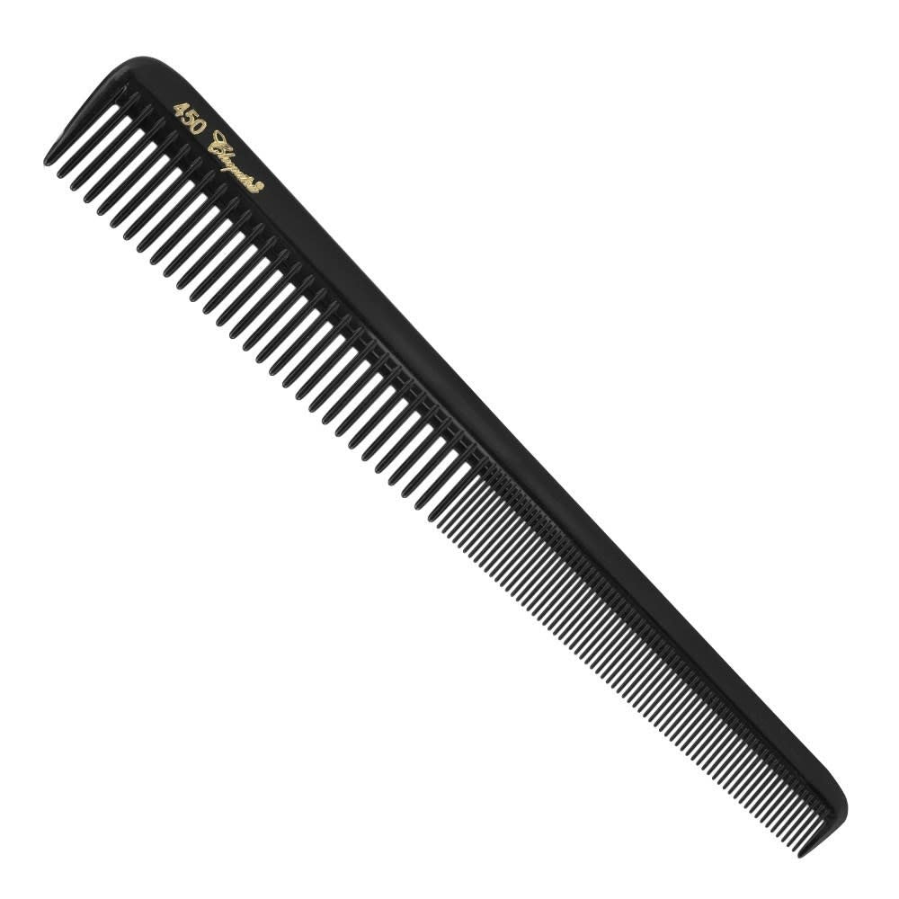 Cleopatra Barber Comb No.450 (184mm/7.25") - Black