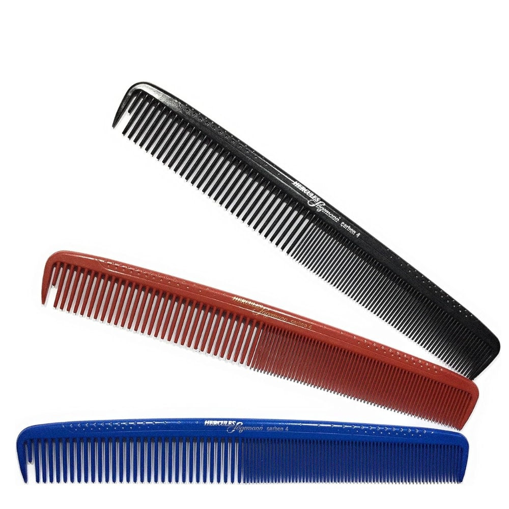 Carbon 4 Antistatique Cutting Comb (178mm/ 7.0") - Red