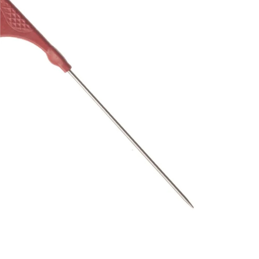 Carbon 18 Antistatique Metal Tail Comb (223mm/8.75") - Red