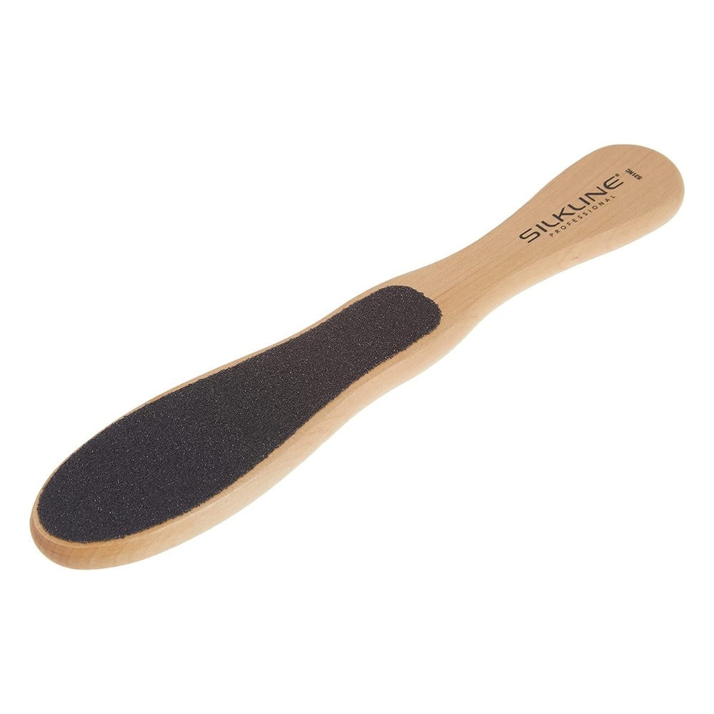Lime pour les pieds à 2 faces avec manche en bois de chêne