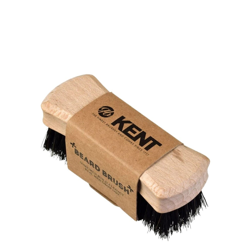 Copy of KENT. - Brosse à cheveux militaire ovale - Fabriqué en bois d'ébène et poils de sangliers noires - MN11