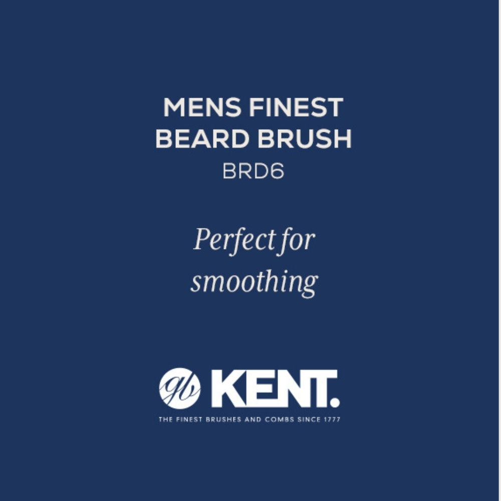 Copy of KENT. - Brosse à cheveux militaire ovale - Fabriqué en bois d'ébène et poils de sangliers noires - MN11