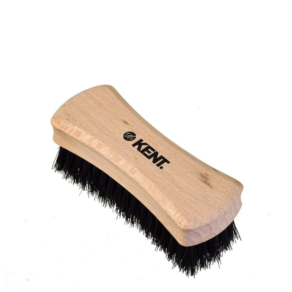 Copy of KENT. - Brosse à cheveux militaire ovale - Fabriqué en bois d'ébène et poils de sangliers noires - MN11