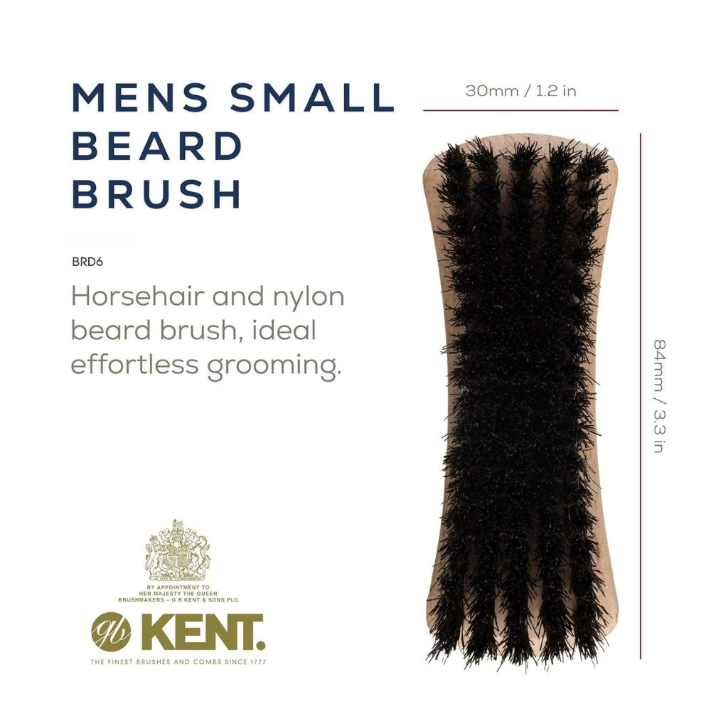 Copy of KENT. - Brosse à cheveux militaire ovale - Fabriqué en bois d'ébène et poils de sangliers noires - MN11