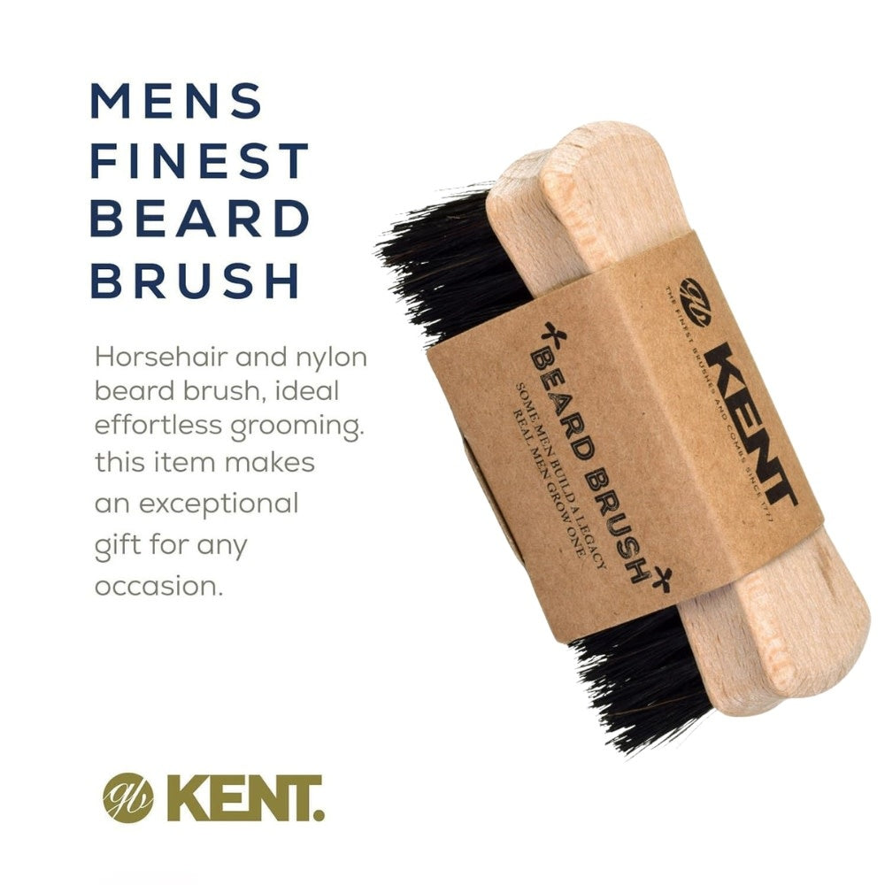 Copy of KENT. - Brosse à cheveux militaire ovale - Fabriqué en bois d'ébène et poils de sangliers noires - MN11
