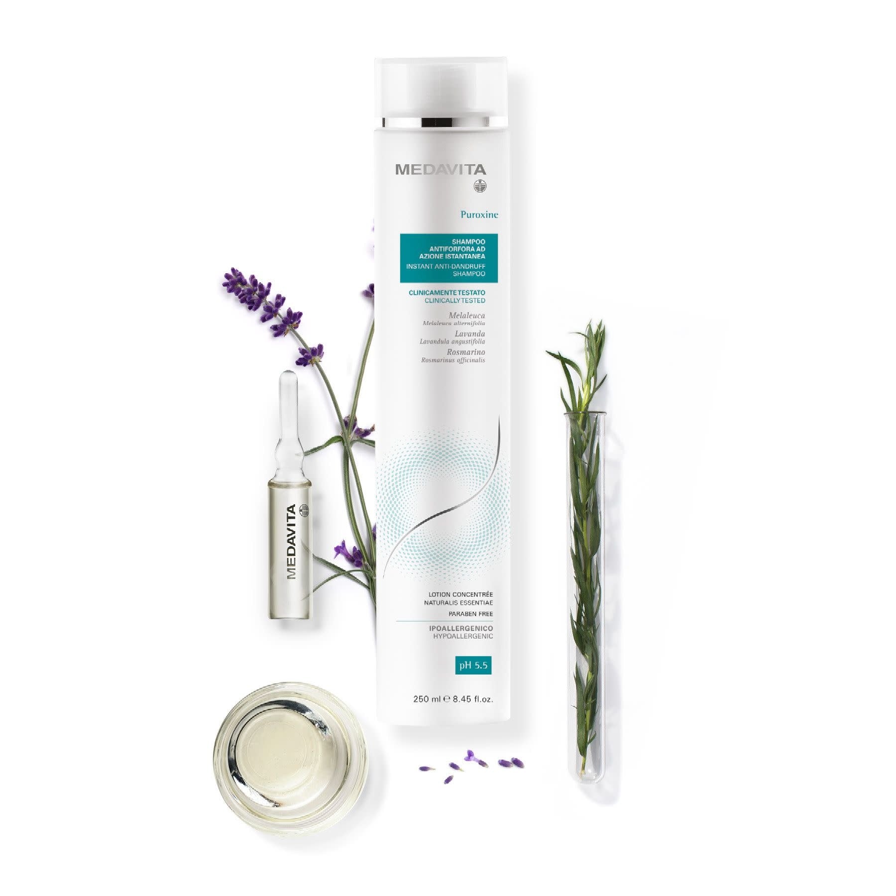 Shampoing antipelliculaire "Puroxine" - Pour tous les types de pellicules