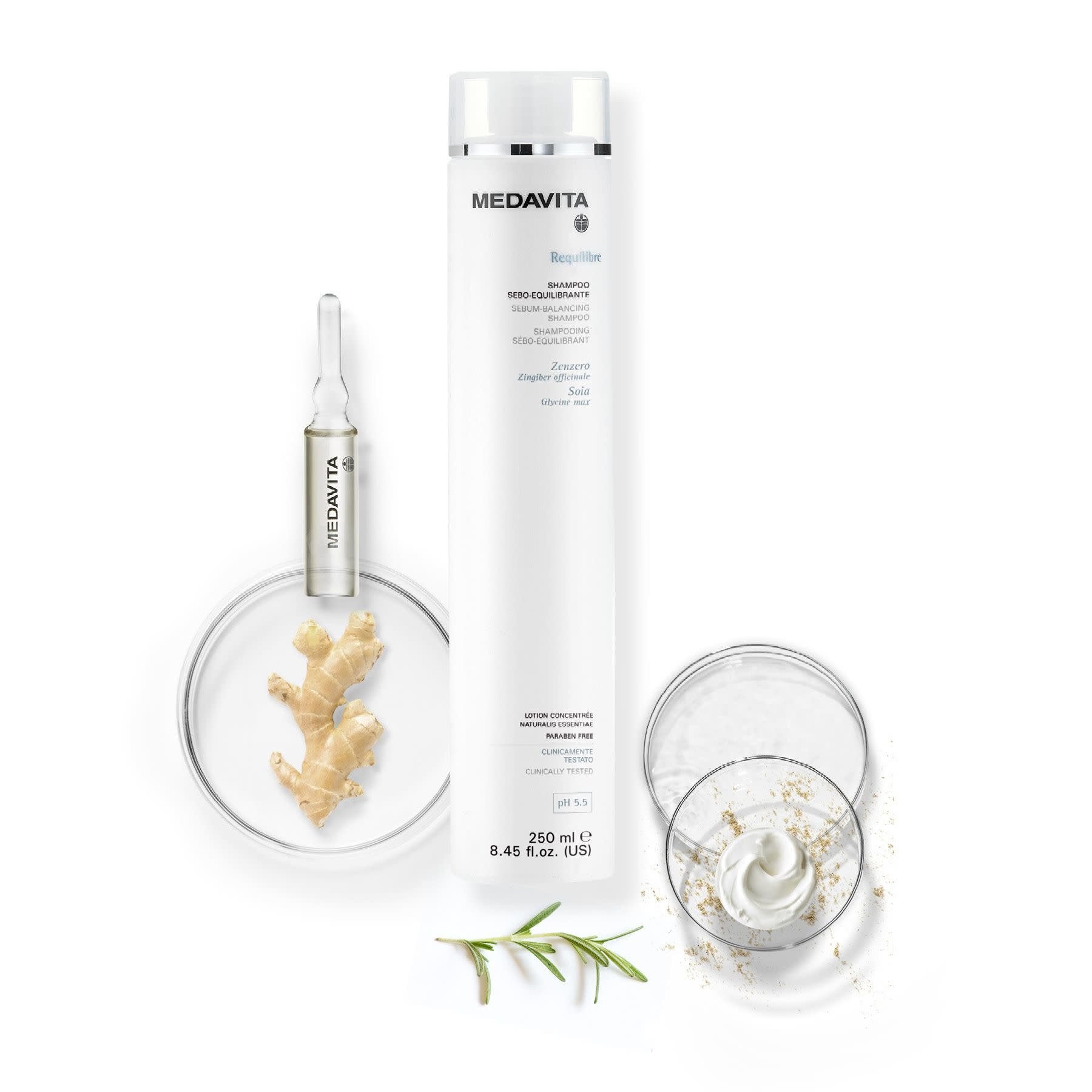 Shampoing sébo-équilibrant "Requilibre" - Pour cuir chevelu avec excès de sécrétion sébacée