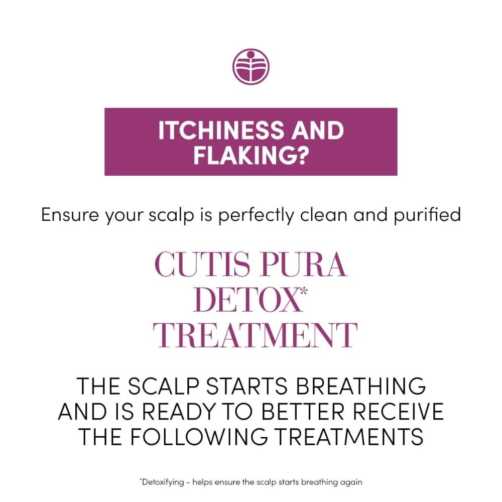 Gommage exfoliant à l'argile "Cutis Pura" - Pour cuir chevelu et visage (75ml/2.54oz)