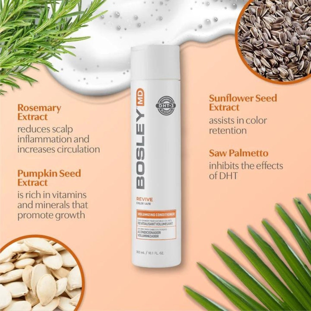 Revitalisant volumisant "BosRevive" - Pour cheveux visiblement clairsemés colorés