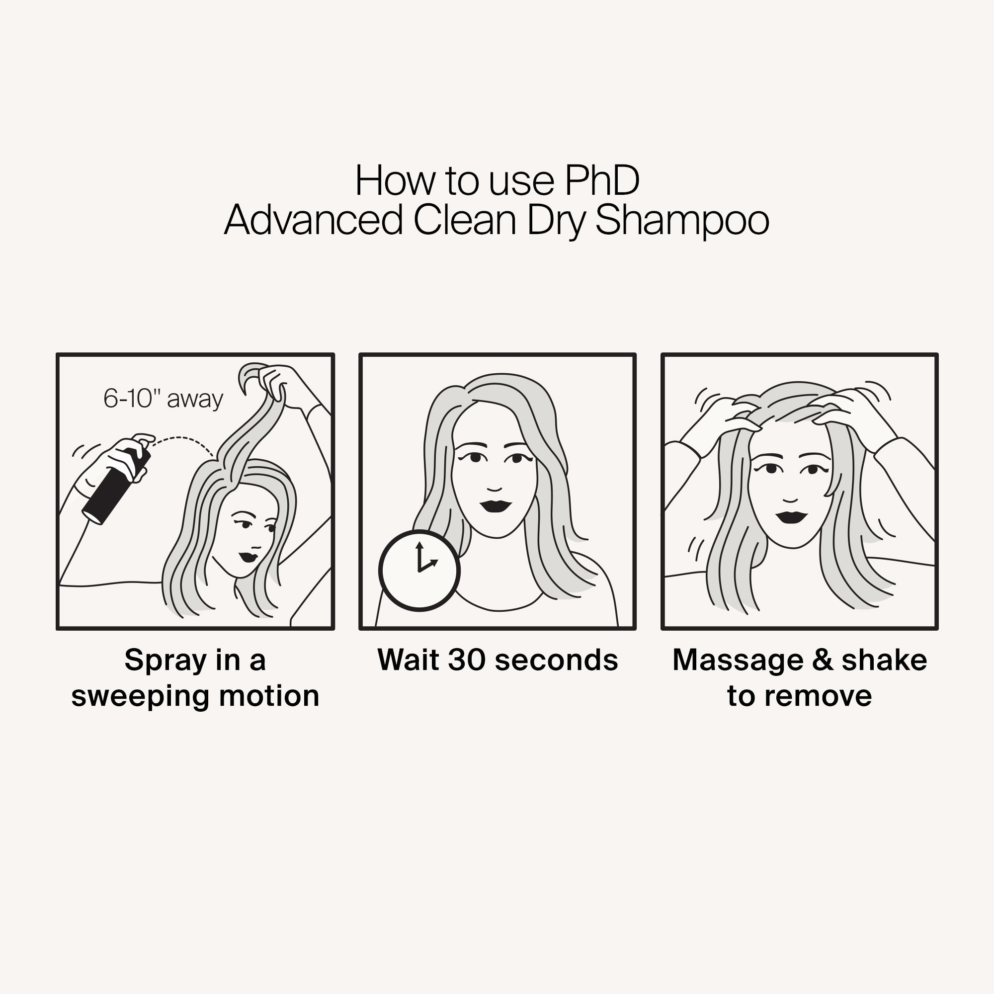 Shampoing sec "Perfect hair Day advanced clean"