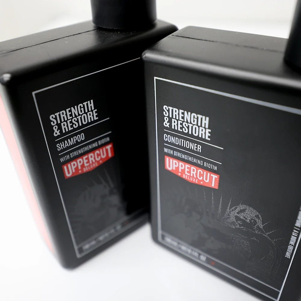 Revitalisant fortifiant et réparateur "Strength & Restore" - À la biotine fortifiante