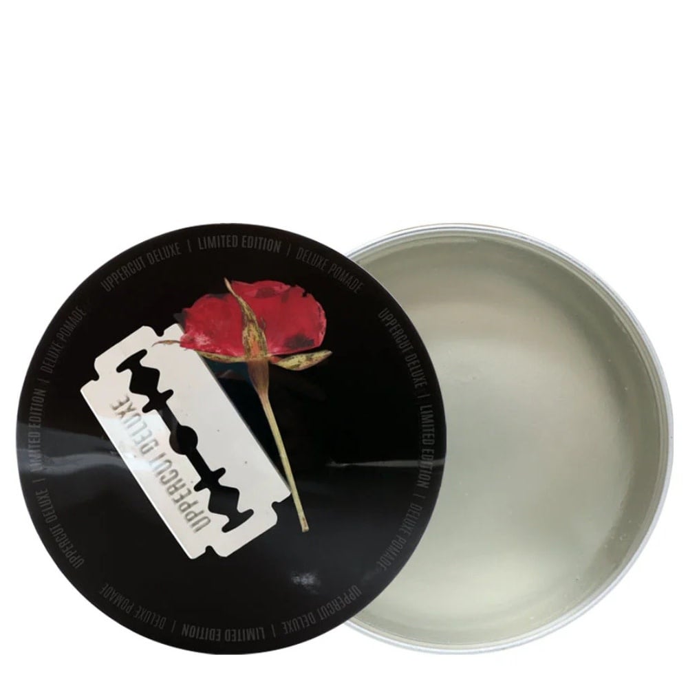 Uppercut Deluxe - Pommade "Resin & Rose Deluxe Pomade" - Tenue forte et brillance élevé (100g/3.5oz)