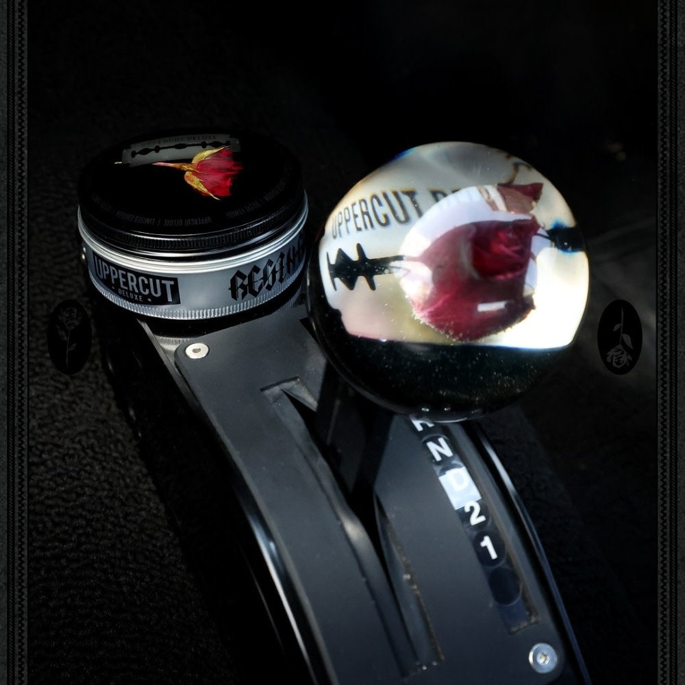 Uppercut Deluxe - Pommade "Resin & Rose Deluxe Pomade" - Tenue forte et brillance élevé (100g/3.5oz)