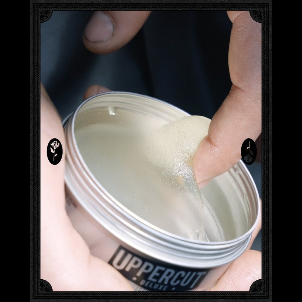 Uppercut Deluxe - Pommade "Resin & Rose Deluxe Pomade" - Tenue forte et brillance élevé (100g/3.5oz)