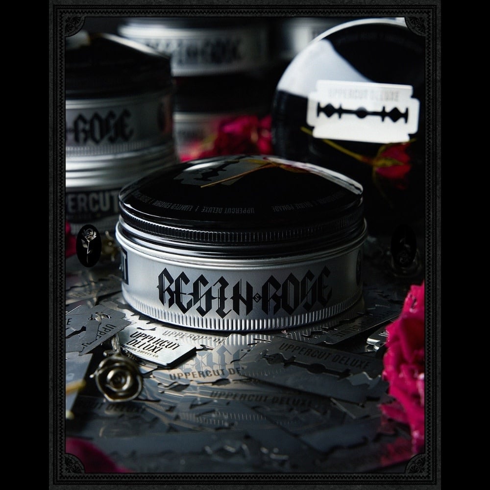 Uppercut Deluxe - Pommade "Resin & Rose Deluxe Pomade" - Tenue forte et brillance élevé (100g/3.5oz)