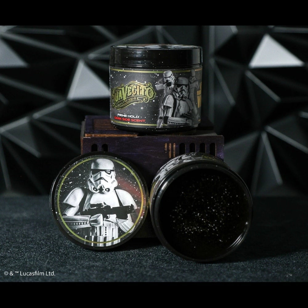 X Star Wars - Firme Strong Hold Pomade Stormtroopers Dark Side Edition (118.3ml/4.0oz)