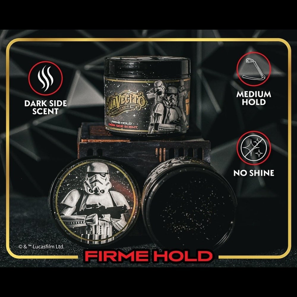 X Star Wars - Firme Strong Hold Pomade Stormtroopers Dark Side Edition (118.3ml/4.0oz)
