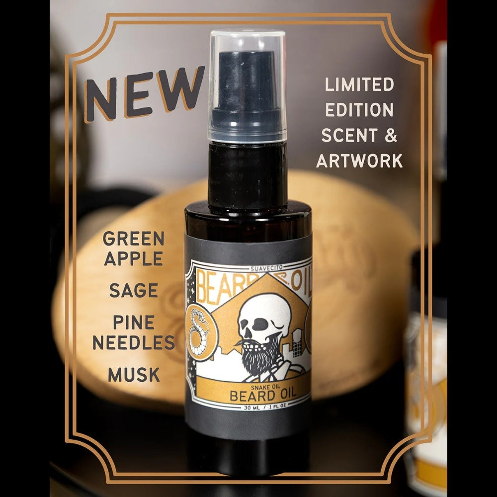 Huile à barbe "Premium Blends Beard Oil" Édition Snake Oil (30ml/1.0oz)