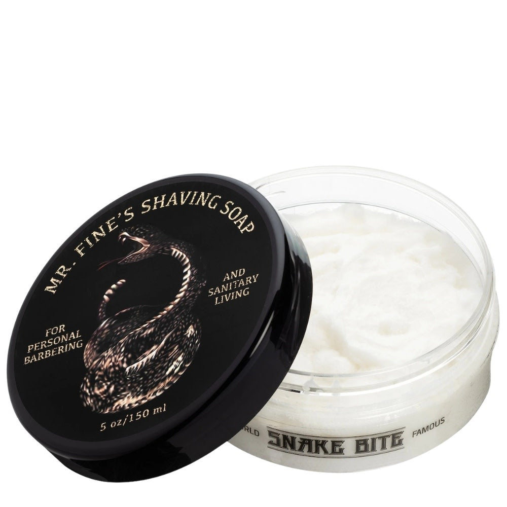 Fine Accoutrements - Savon à raser "Snake Bite Shaving Soap" (150ml/5.0oz)