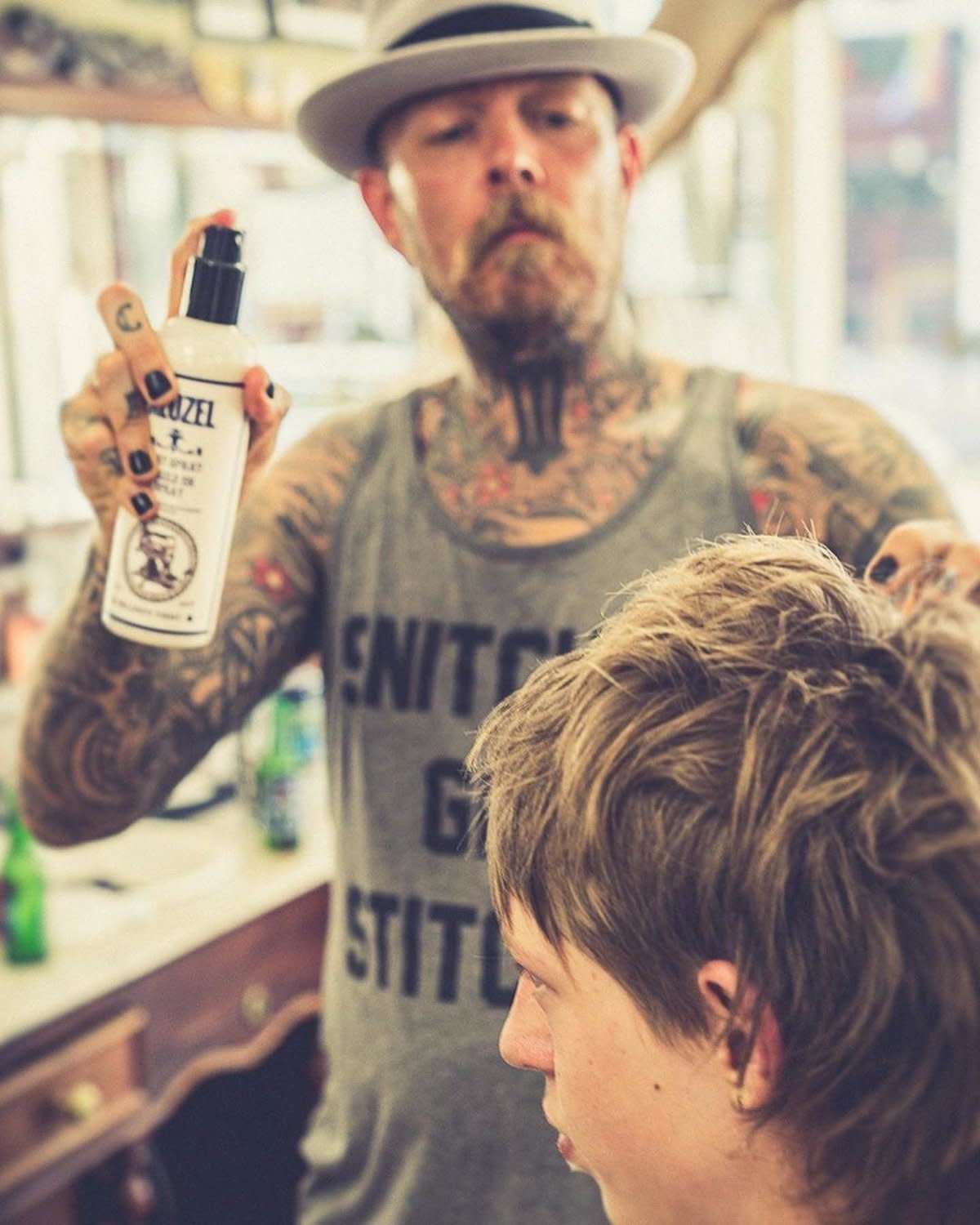 Argile en vaporisateur