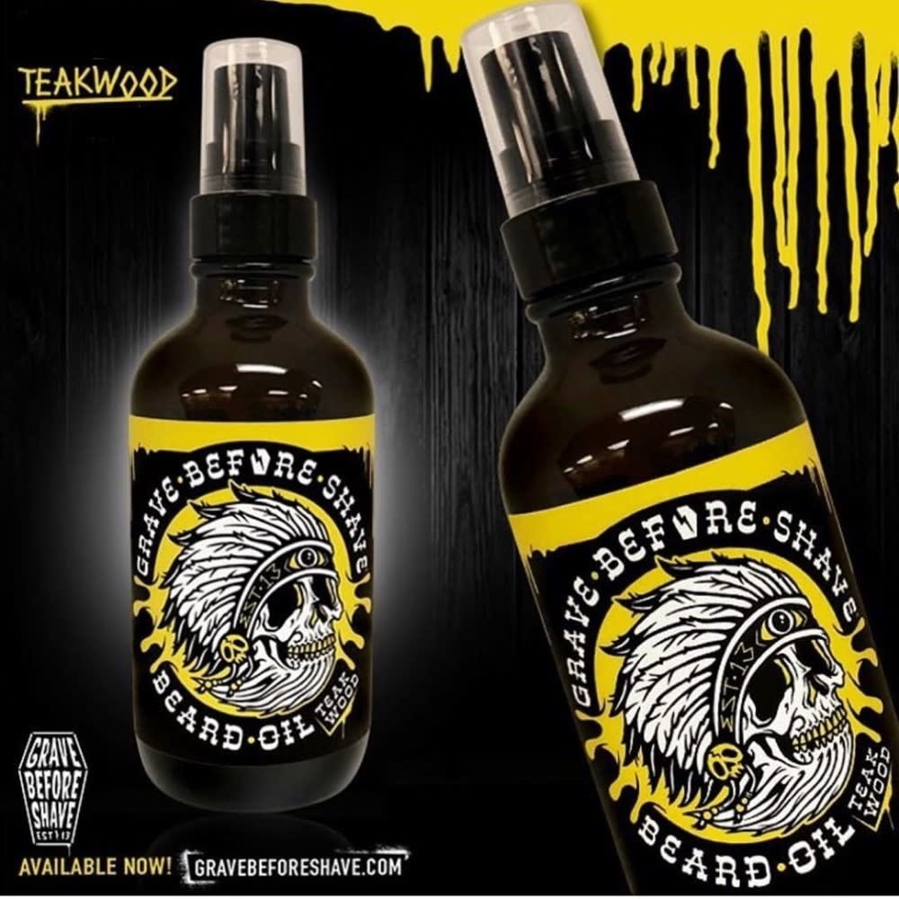 Huile à barbe "Teakwood Scent" (30ml/1.0oz)