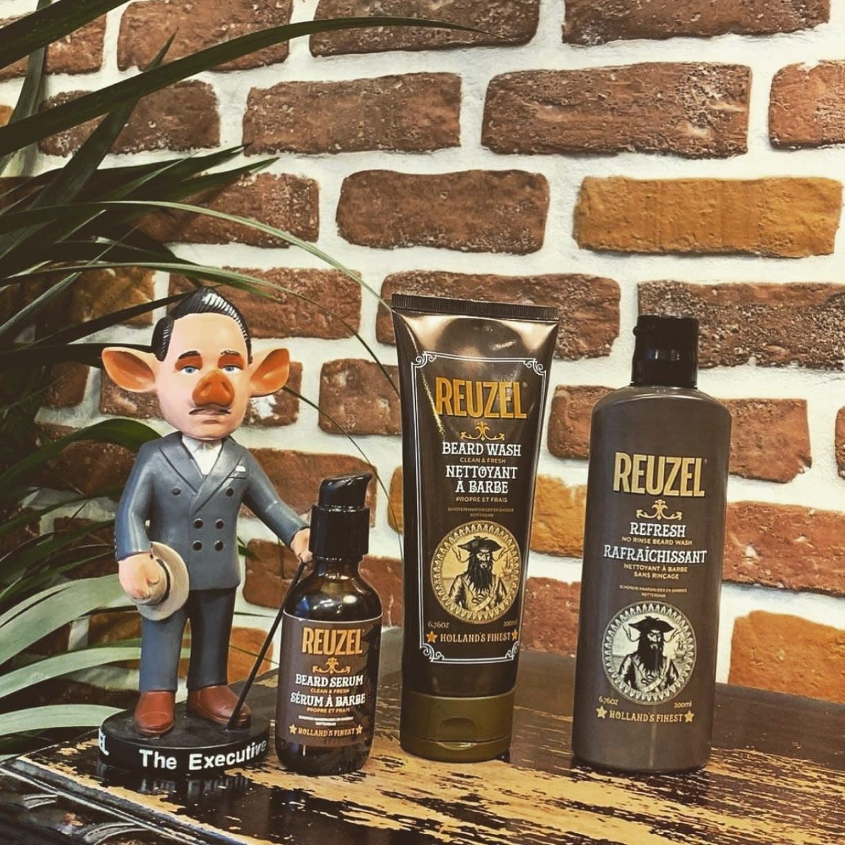 Nettoyant à barbe sans rinçage "Refresh"