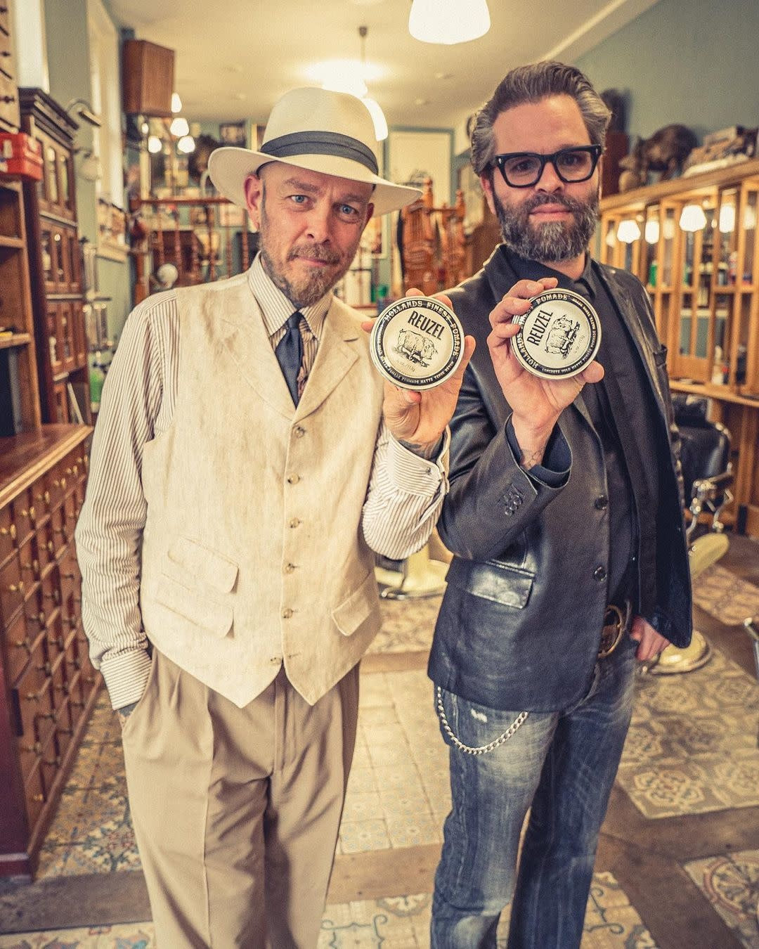 Reuzel - Pommade "Concrete Hold Pomade" - Tenue super forte fini mat (Argent)