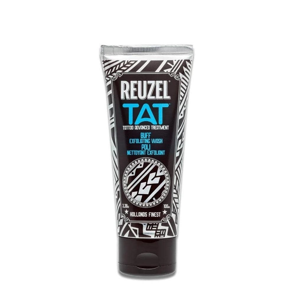 Nettoyant exfoliant pour tattoo "BuFF TAT Tattoo Advanced Treatment" (100ml/3.38oz)