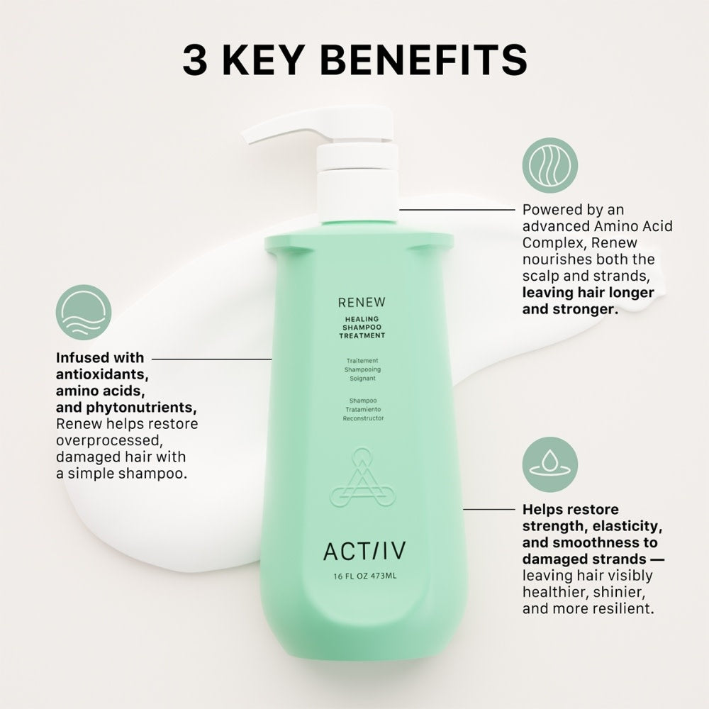 Shampoing traitement soignant "Renew"