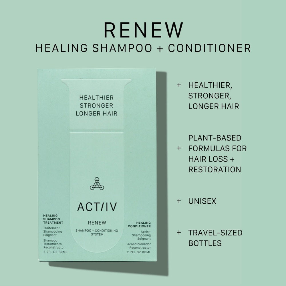 Duo traitement soignant "Renew" (2x 80ml/2.7oz)