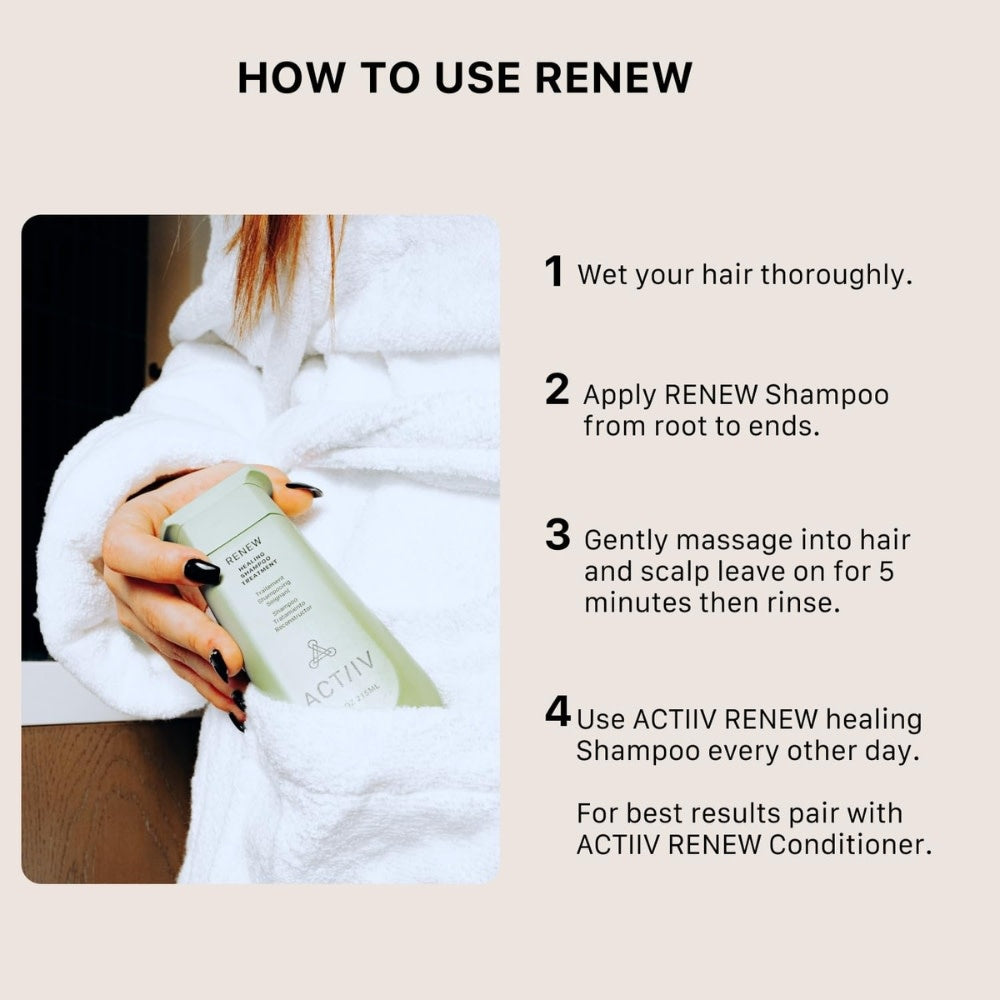 Shampoing traitement soignant "Renew"